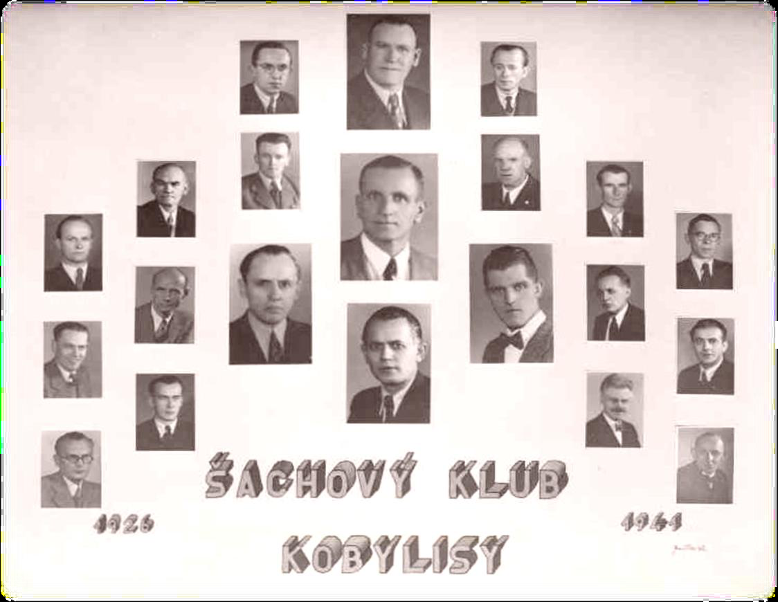 &Scaron;achov&yacute; klub Kobylisy v roce 1941